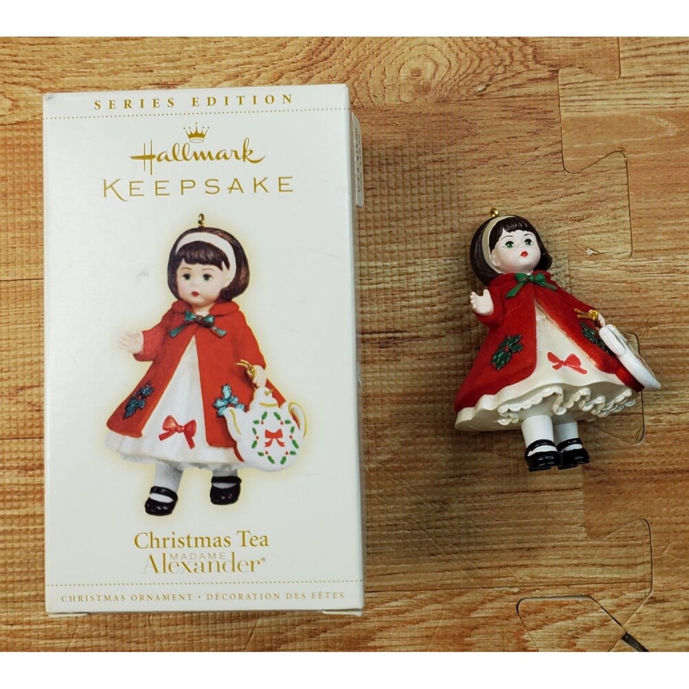 Hallmark Keepsake Madame Alexander Christmas Tea Collector Series 2006